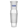 ADAPTADOR DE REDUCCIÓN, SOCKET 19/26 A CONO 24/29 EISCO