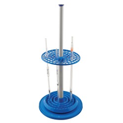 SOPORTE PARA PIPETAS (PORTAPIPETAS) TIPO CARRUSEL CON 94 LUGARES AUTOCLAVABLE RESISTENTE A QUÍMICOS EISCO