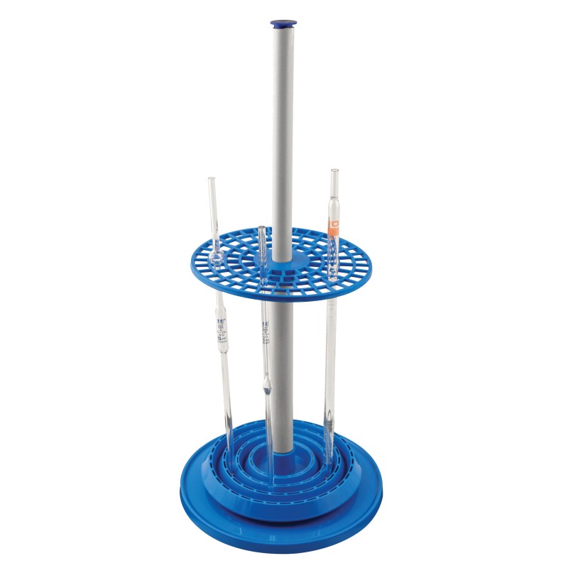 SOPORTE PARA PIPETAS (PORTAPIPETAS) TIPO CARRUSEL CON 94 LUGARES AUTOCLAVABLE RESISTENTE A QUÍMICOS EISCO