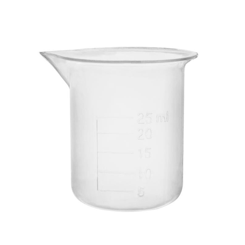 VASO DE PRECIPITADO 25ML DE POLIPROPILENO, GRADUACIÓN EN RELIEVE EISCO