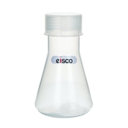 MATRAZ ERLENMEYER 500ML DE POLIPROPILENO CON TAPAROSCA EISCO