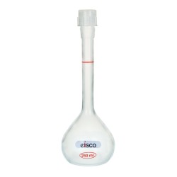 MATRAZ VOLUMÉTRICO (AFORADO) 1000ML DE POLIPROPILENO CON TAPAROSCA AUTOCLAVABLE EISCO