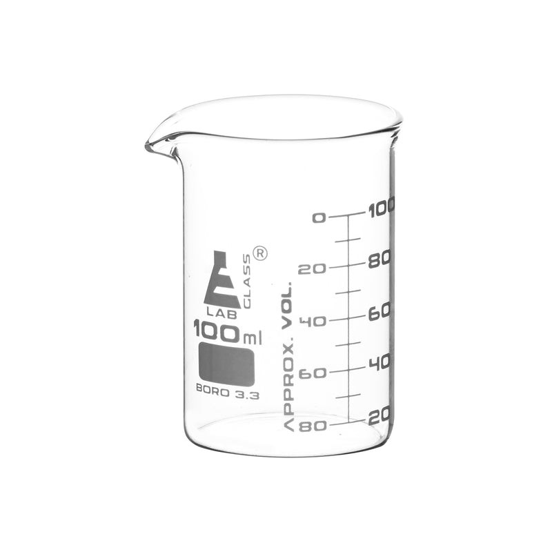 VASO DE PRECIPITADO 100ML, DOBLE ESCALA, ASTM EISCO