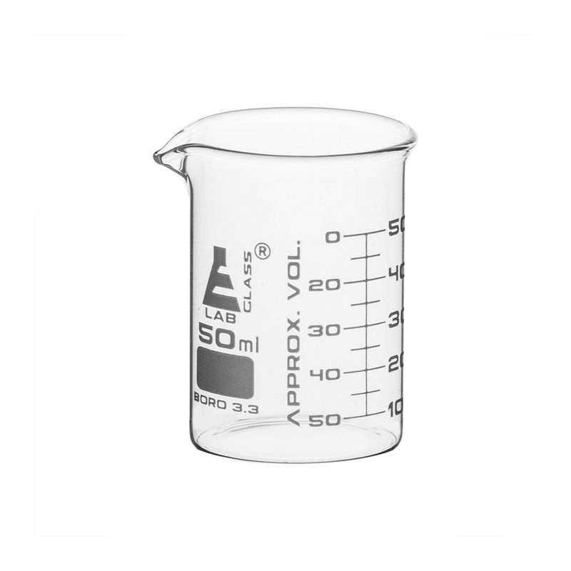 VASO DE PRECIPITADO 50ML, DOBLE ESCALA, ASTM EISCO