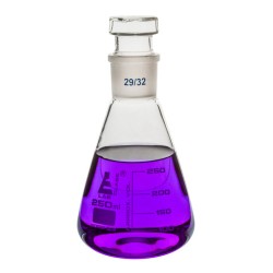 MATRAZ ERLENMEYER 2000ML CON TAPON Y JUNTA 29/32 EISCO