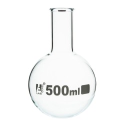 MATRAZ DE EBULLICIÓN 500ML CUELLO ANGOSTO FONDO REDONDO EISCO