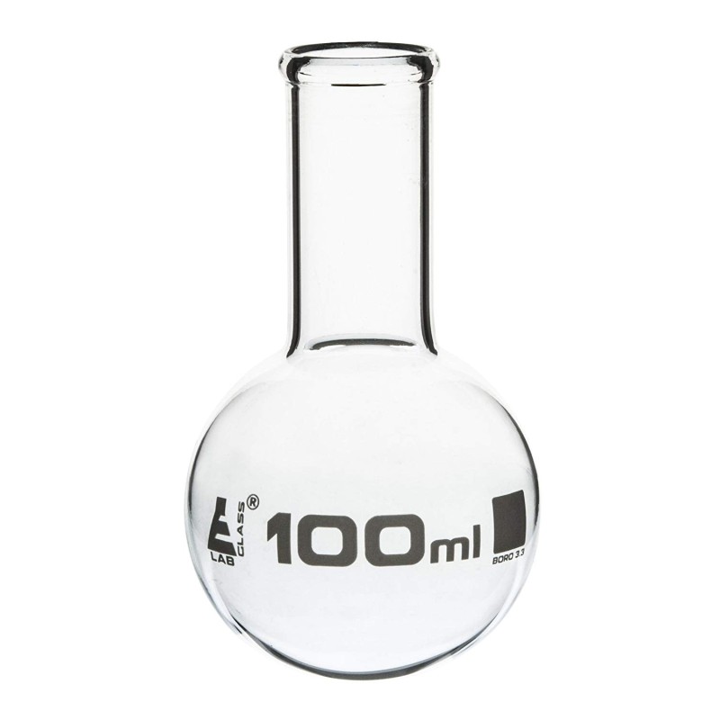 MATRAZ DE EBULLICIÓN 100ML CUELLO ANGOSTO FONDO REDONDO EISCO