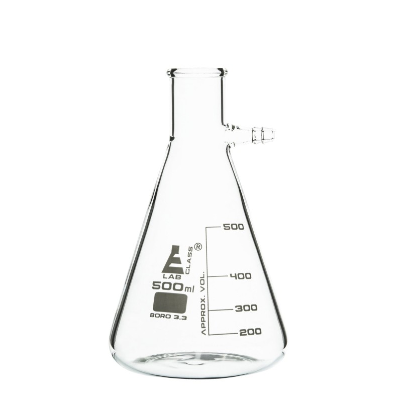 MATRAZ DE FILTRACIÓN (KITAZATO) 500ML GRADUACIÓN BLANCA EISCO