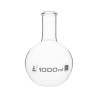 MATRAZ DE EBULLICIÓN 1000ML CUELLO ANGOSTO FONDO PLANO EISCO