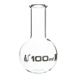 MATRAZ DE EBULLICIÓN 100ML CUELLO ANGOSTO FONDO PLANO EISCO