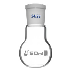 MATRAZ DE EBULLICIÓN 50ML CUELLO ANGOSTO FONDO PLANO JUNTA 24/29 EISCO