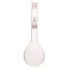 MATRAZ KJELDAHL 800ML DE VIDRIO BOROSILICATO, CUELLO LARGO, FONDO REDONDO JUNTA 24/29 EISCO