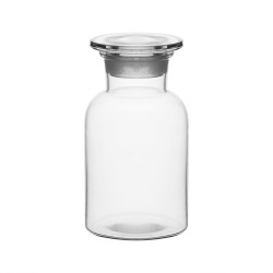 FRASCO PARA REACTIVOS BOCA ANCHA 125ML DE VIDRIO TRANSPARENTE EISCO