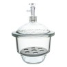 DESECADOR CON VACÍO DE 25CM DE VIDRIO BOROSILICATO CON TAPA EISCO