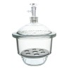 DESECADOR CON VACÍO DE 20CM DE VIDRIO BOROSILICATO CON TAPA EISCO