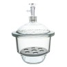DESECADOR CON VACÍO DE 15CM DE VIDRIO BOROSILICATO CON TAPA EISCO